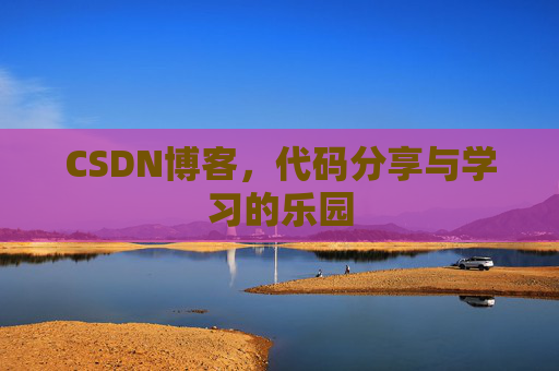 CSDN博客，代码分享与学习的乐园